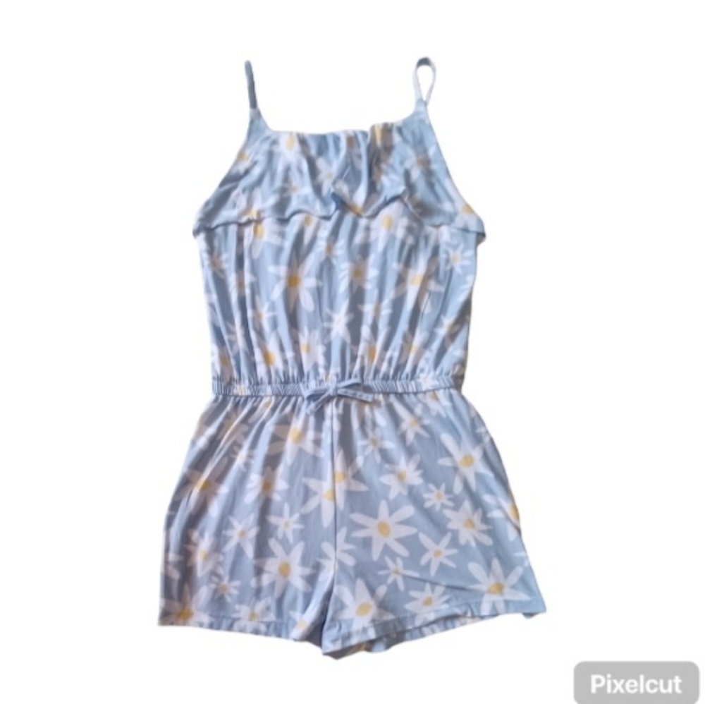 🆕️ Girls Floral Romper - Size 14